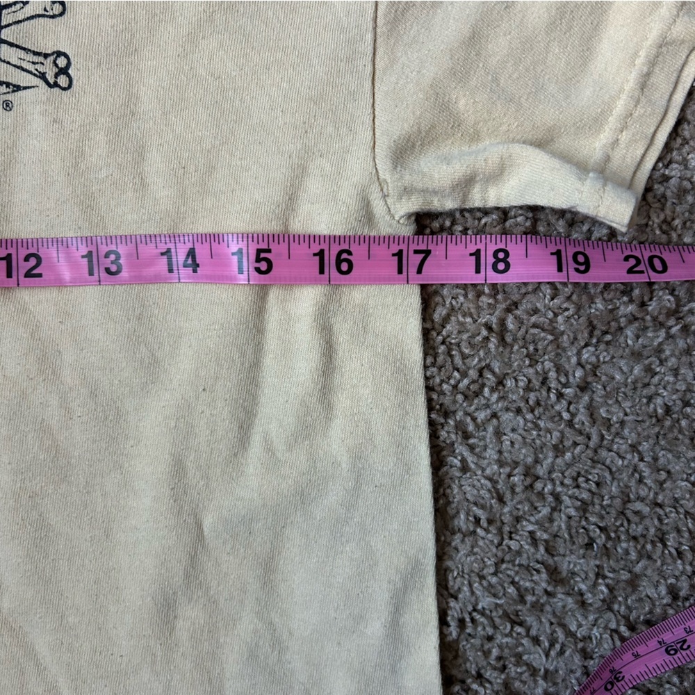 Unisex Tan Calcutta Graphic Tee with Marlin Design Size Small |A170 - Picture 5 of 7